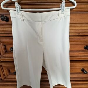 Elegant Cream Women's Pants
